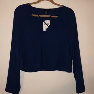 Forever 21 Navy Blue Shirt